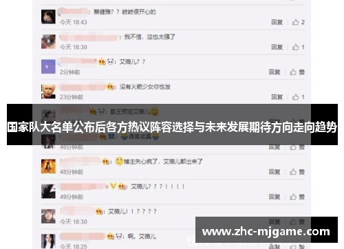 国家队大名单公布后各方热议阵容选择与未来发展期待方向走向趋势 国家队大名单公布后各方热议阵容选择与未来发展期待方向走向趋势